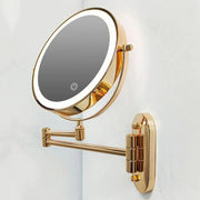 Wall-Mounted Folding Mirror LED Light