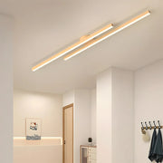 Nordic Wooden Grain Ceiling Light