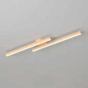 Nordic Wooden Grain Ceiling Light