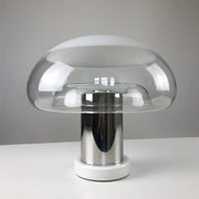 Minimalist Glass Mushroom Table Lamp
