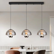Nordic 3 Heads Glass Kitchen Pendant Light