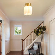 Modern Decorative Cube Glass Ceiling Lamp