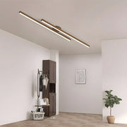 Nordic Wooden Grain Ceiling Light