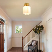 Modern Decorative Cube Glass Ceiling Lamp