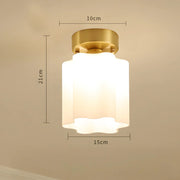 Modern Decorative Cube Glass Ceiling Lamp