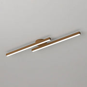 Nordic Wooden Grain Ceiling Light
