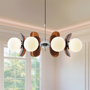 Zen-Style Bauhaus Retro Restaurant Chandelier