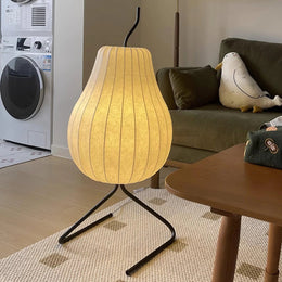 Pear Silk Floor Lamp