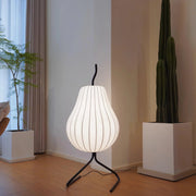 Pear Silk Floor Lamp