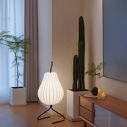 Pear Silk Floor Lamp