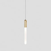 Modern Long Tube Cylindrical Suspension Pendant Light