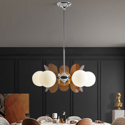 Zen-Style Bauhaus Retro Restaurant Chandelier