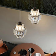 Simple Crystal Single-Head Pendant Lamp