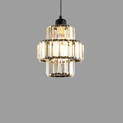 Simple Crystal Single-Head Pendant Lamp