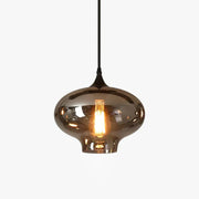 Modern Industrial Glass Combination Restaurant Chandelier