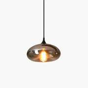 Modern Industrial Glass Combination Restaurant Chandelier