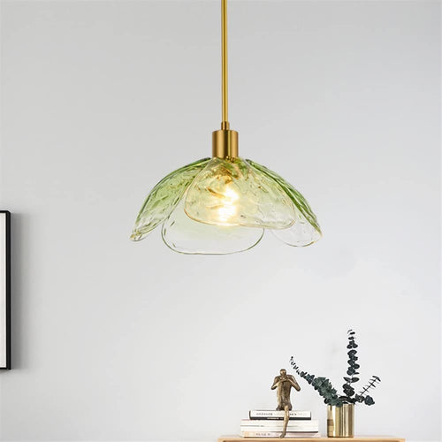 Clover Glow Glass Pendant Light