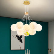 Modern Simple Moon Chandelier