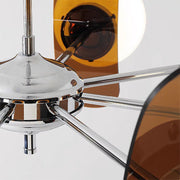 Zen-Style Bauhaus Retro Restaurant Chandelier