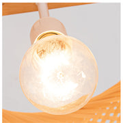 Modern Bamboo Rattan Woven Pendant Lamp