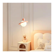Cream Style Creative Planet Pendant Light