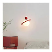Cream Style Creative Planet Pendant Light
