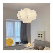 French Retro Wabi-Sabi Cream Style Pendant Light